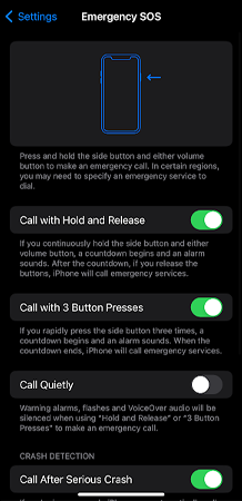 Toggle off Call with Hold and Release and Call with 3 Button Presses