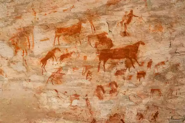 Bushman Cave Painting