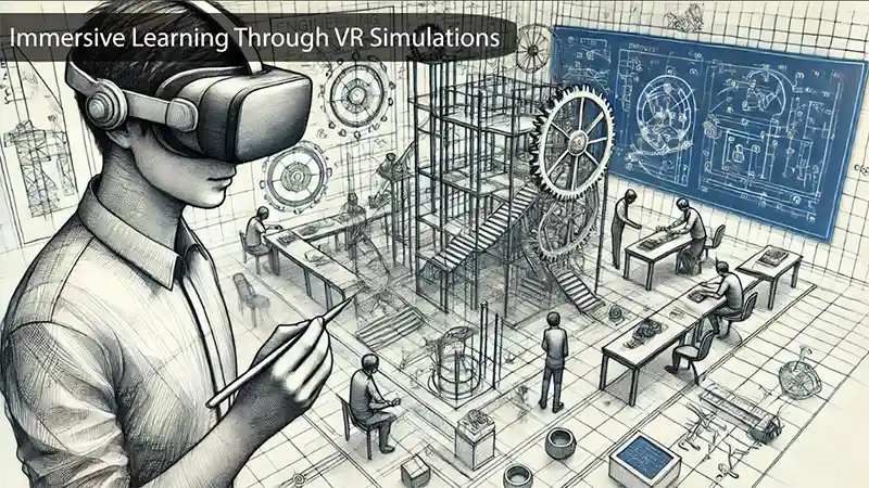 d-VR Simulations in Education