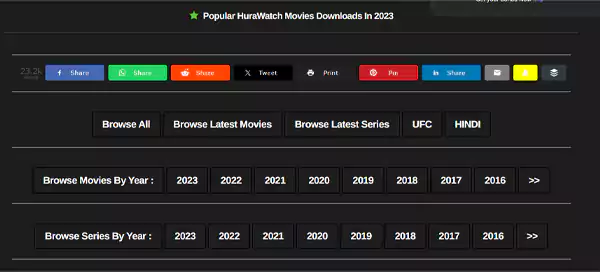 platform even allows users to search based on year and categories