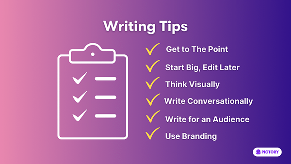 Writing tips