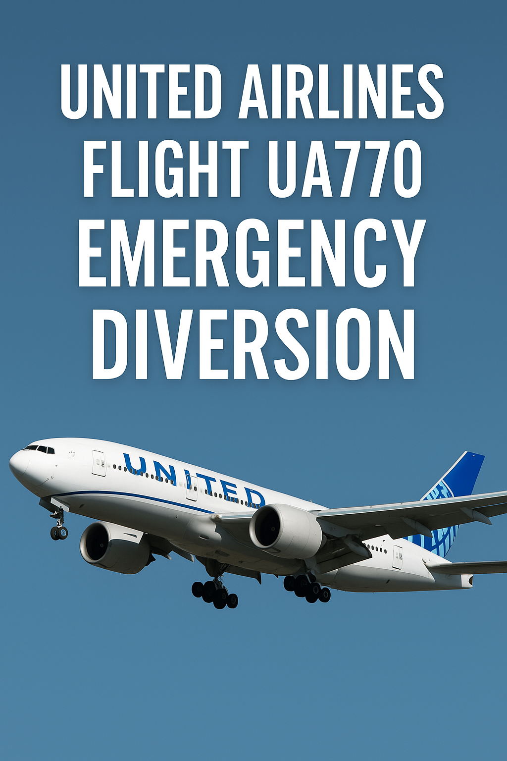 United Airlines Flight UA770 Emergency Diversion