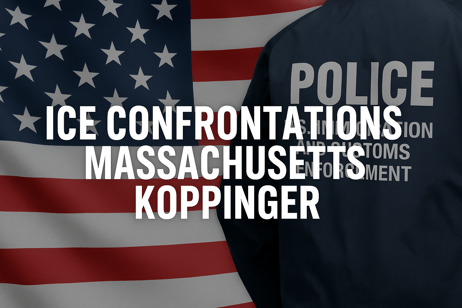ICE confrontations Massachusetts Koppinger