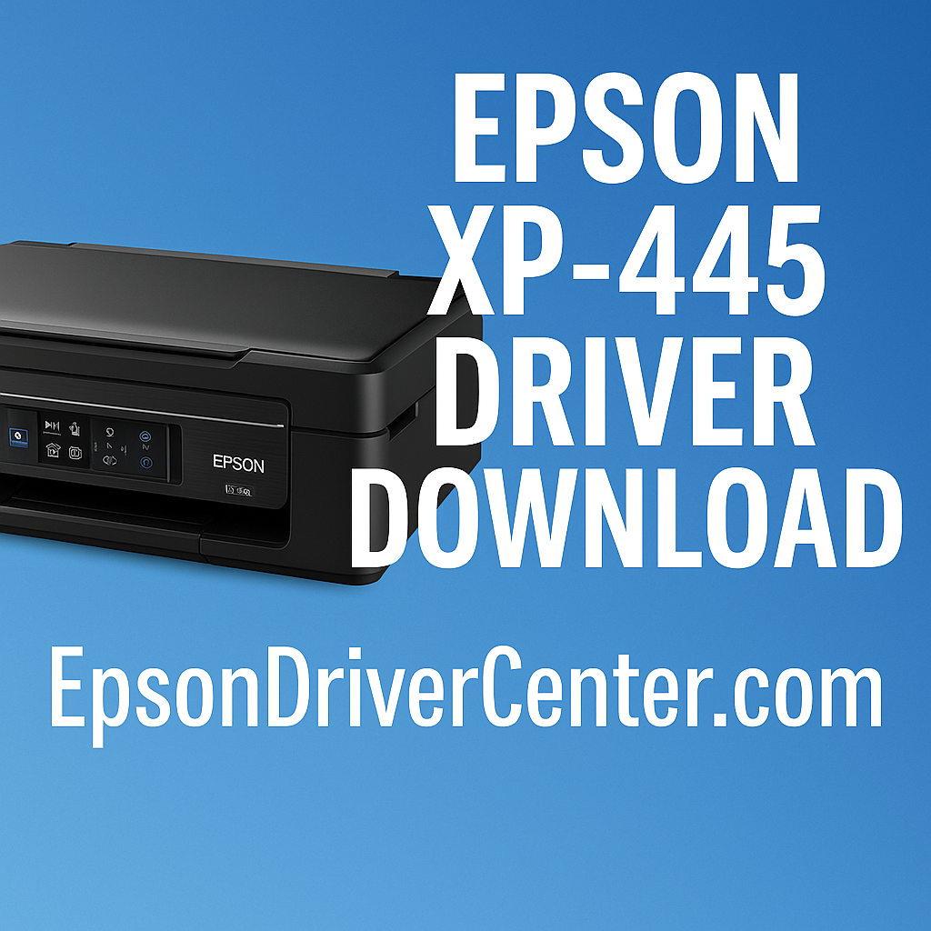 Epson XP-445 Driver Download EpsonDriverCenter.com