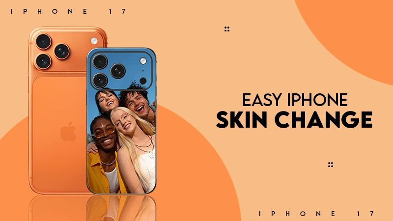 easy iphone skin change